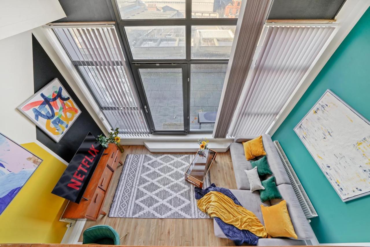 Stunning Duplex Of Central Nottingham - Balcony Εξωτερικό φωτογραφία